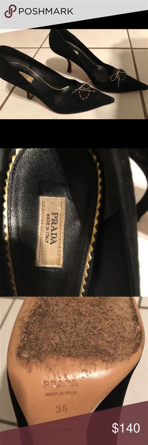 prada suede comfort shoes